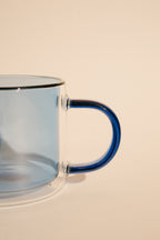 nuvoli | double-wall glass mug